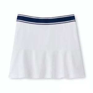 Peter Millar Francoise Court Tennis Golf Pickleball Sun Protection Skort White L